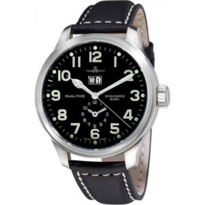 ZENO-WATCH BASEL, Pilot Oversized XL DualTime Big Date