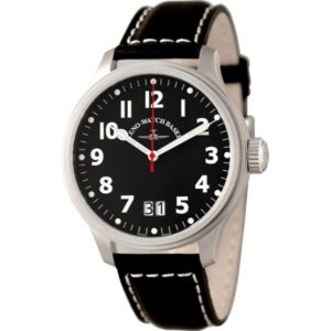 ZENO-WATCH BASEL, Pilot Oversized XL Quartz Fliegeruhr Grossdatum