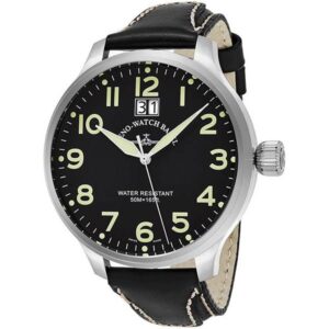 ZENO-WATCH BASEL, Pilot Super Oversized Q Fliegeruhr matt