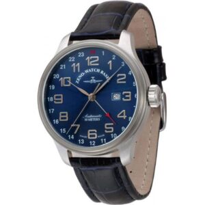 ZENO-WATCH BASEL, Retro Oversized XL GMT Dualtime