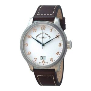 ZENO-WATCH BASEL, Retro Oversized XL Quartzuhr Grossdatum