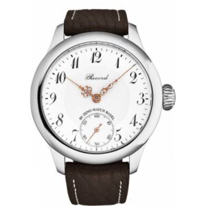 ZENO-WATCH BASEL, Retro Record, Handaufzug Uhr mit altem Uhrwerk