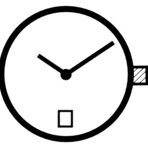 Kleinuhrwerk Quarz ETA 256.041, Std.-H 1,04 D6
