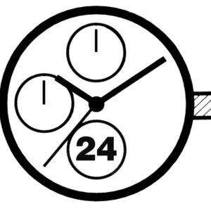 Kleinuhrwerk Quarz Miyota 6P77 SC, WZ, DZ, 24 HZ