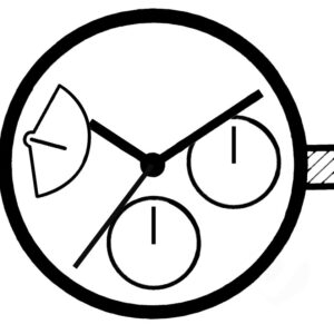 Kleinuhrwerk Quarz Japan VX3S SC, DZ, WZ, 24 HZ