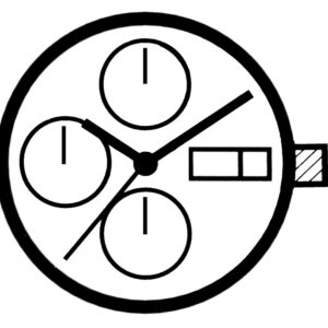 Kleinuhrwerk Quarz Miyota 0S00 KLS, D3, W3, CHR