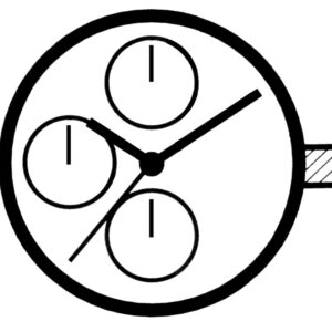 Kleinuhrwerk Quarz Seiko N94J 20 KLS, CHR