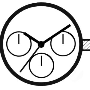 Kleinuhrwerk Quarz Japan VX9JE SC, CHR