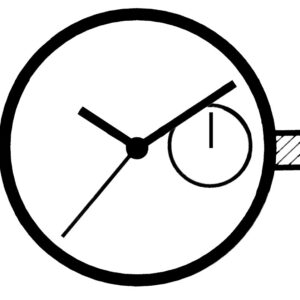 Kleinuhrwerk Quarz Miyota 6P26 SC, DZ