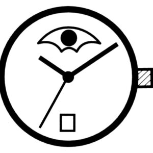 Kleinuhrwerk Quarz Ronda 708, Std.-H 1,75 SC, D6, MD