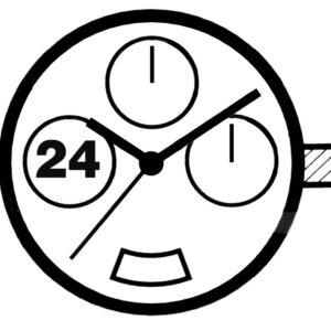 Kleinuhrwerk Quarz Seiko N945 20 SC, 24 HZ, 2. Zeitzonen-Z, LCD 6 Multi