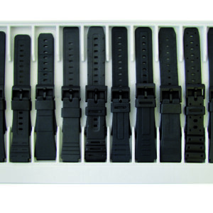 Kautschukbänder-Set 16-22mm schwarz