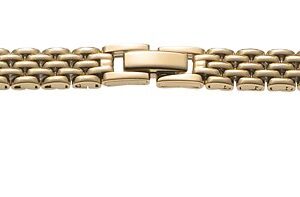 Metallband Edelstahl 14mm gelb PVD, poliert