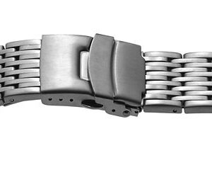 Metallband Edelstahl 24mm Stahl satiniert