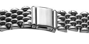 Metallband Edelstahl 20mm Stahl poliert