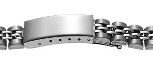 Metallband Edelstahl 14mm Stahl mattiert/poliert