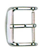 Dornschließe Edelstahl 18mm Stahl poliert