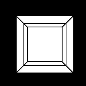 Rubin, Synthese,Carree 2,00x2,00mm