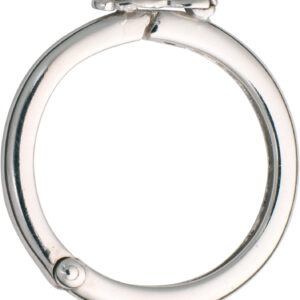 Ketten-Clip Silber 925/-, rund Ø 20mm