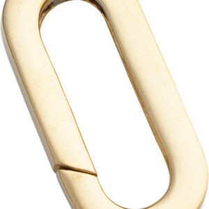 Ketten-Clip Gold 585/-Gg, oval L 23,00 x B 11,00mm