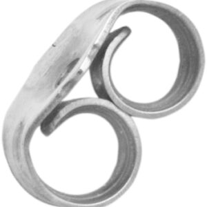 Ohrmutter Gold 585/-Wg gestanzt Ø 4,00mm