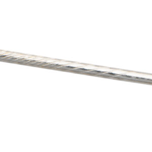 Krawattennadel mit Platte Silber 925/- Länge 50,00mm , gerade