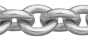 Ankerkette rund Silber 925/- 2,30mm, Drahtstärke 0,60mm