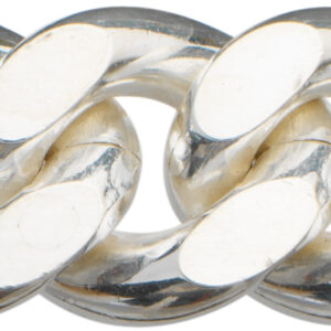 Flachpanzerkette flach Silber 925/- 10,20mm, Drahtstärke 3,00mm