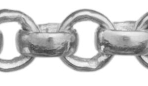 Erbskette Silber 925/- Ø 2,50mm, engmaschig