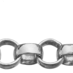 Erbskette Silber 925/- Ø 3,00mm, weitmaschig