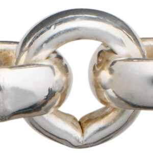 Erbskette Silber 925/- Ø 8,00mm, engmaschig