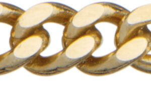 Figarokette Gold 585/-Gg 3,0 mm, Drahtstärke 0,80mm