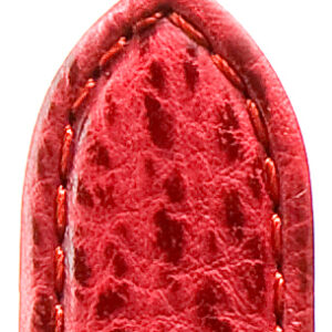 Lederband Haifisch Waterproof 18mm rot