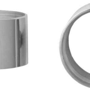 Zargenfassung rund Gold 585/-Wg Ø 2,50mm , Höhe 2,50mm