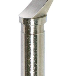 Stecker mit schmaler Auflage Leinen