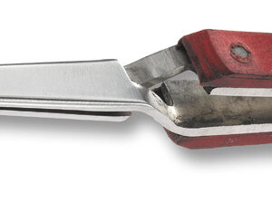 Löt-Kreuzkornzange mit Handschutz gerade