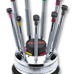 Schraubendreher-Sortiment 9 Stück auf Drehsockel Flume