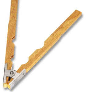 Ringhaltezange aus Holz