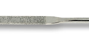 Flachstumpf-Diamant-Nadelfeile 140 mm Dick