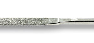 Flachspitz-Diamant-Nadelfeile 140 mm Dick