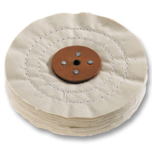 Schwabbel aus Baumwoll-Batist Ø 150 mm 3x gesteppt