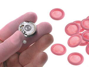 Fingerlinge antistatisch, ungepudert, Größe M - 144 Stk. Packung