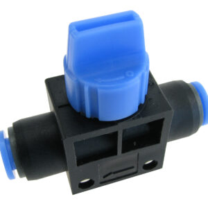 Absperrhahn für Schlauch-Außen-Ø 6 mm