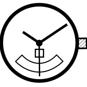 Kleinuhrwerk Quarz Ronda 515 24D SC, D6, 24 HS