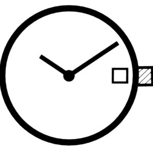 Kleinuhrwerk Quarz ETA F04.114 D3