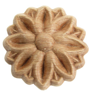 Zierteil Rosette Holz