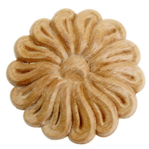 Zierteil Rosette Holz