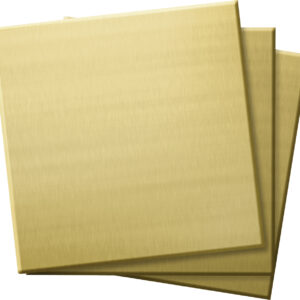 GRS-Übungsplatten Messing 50,8x50,8 mm