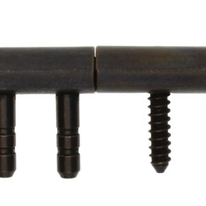 Scharniere messing brüniert, 51mm lang, Ø 6mm