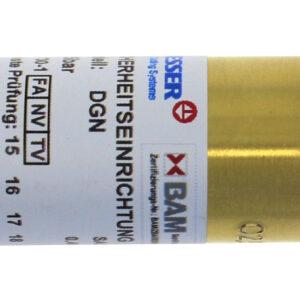 Rückschlagsicherung für Sauerstoff für Minitherm